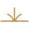 Ekena Millwork Richland Rough Sawn Timber Gable Bracket, Western Red Cedar, 96"W x 48"H x 4"D x 4"F, 12/12 Pitch GBW096X48X0404RIC00RWR - alternate 1